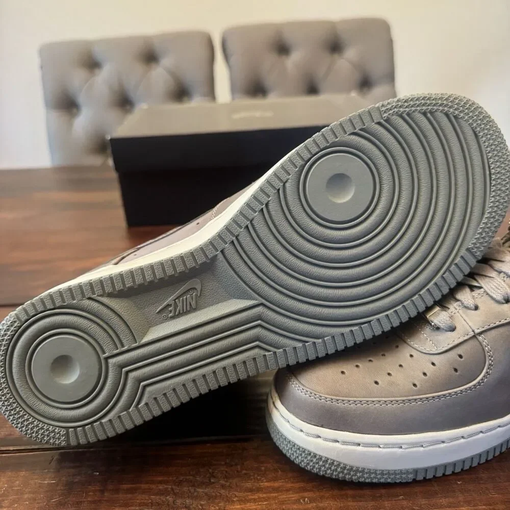 Nike Air Force 1 Low Supreme Premium QK Grey Shoes